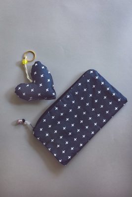 קיט אהבה - נרתיק ומחזיק מפתחות בעבודת יד